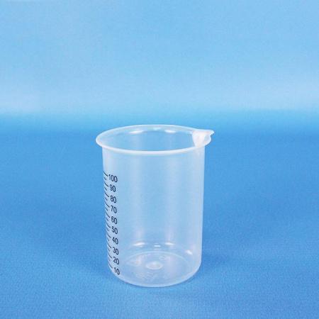 Стакан лабораторный, 100 мл, полипропилен, градуированный Стакан лабораторный, 100 мл, полипропилен, градуированный - В наличии