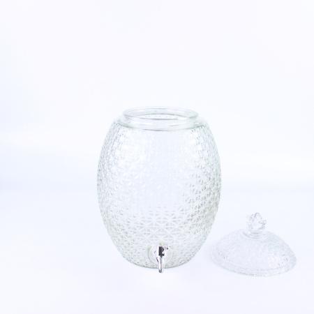 Лимонадница "Амфора" 10 литров, с декорированной граненной крышкой Лимонадница "Амфора" 10 литров, с декорированной граненной крышкой