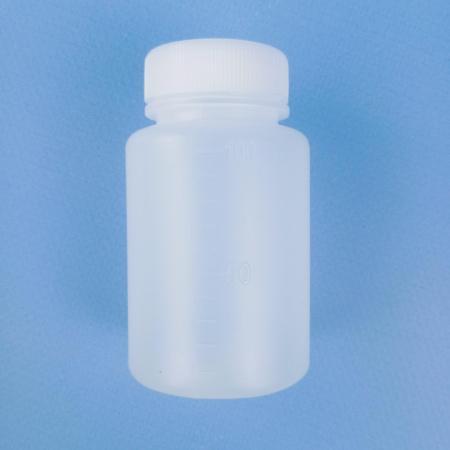 Банка, 100 мл, ПЭ, с винтовой крышкой и прокладкой 