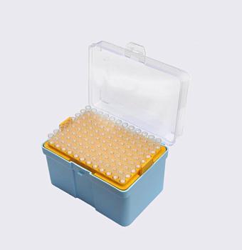 Наконечники для дозаторов с фильтром, 0,2-100 мкл, для ПЦР, универсальные, градуированные, СТЕРИЛЬНЫЕ, ПП, 96 шт/упак