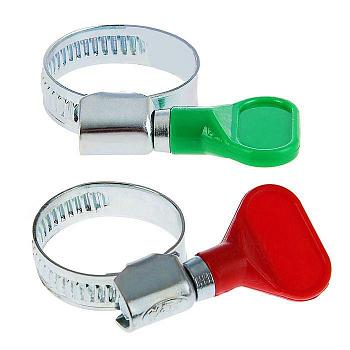 Хомут 12-22 мм с ключом