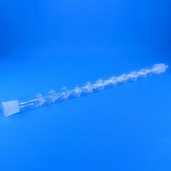 Дефлегматор (сухопарник), длина 300 мм, шлифы 29/32-29/32 Дефлегматор (сухопарник), длина 300 мм, шлифы 29/32-29/32