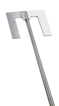 Мешальник для верхнеприводных мешалок, 2 лопасти, нерж., сталь, 600х100 мм