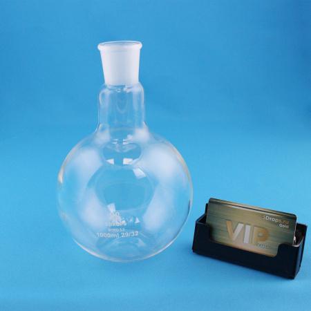 Колба плоскодонная 5drops П-1-1000, 1000 мл, шлиф 29/32