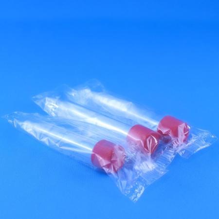 Пробирка цилиндрическая 10 мл, 12х86 мм, п/с, стерил, без град-ки, с винт., крышкой, M.Med, 100 шт/упак - В наличии