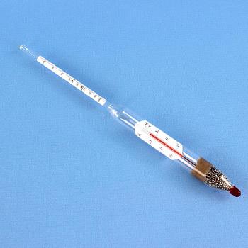 Ареометр-гидрометр для этиленгликоля АЭГ (20...100%), с термометром, (ГОСТ 18481-81)