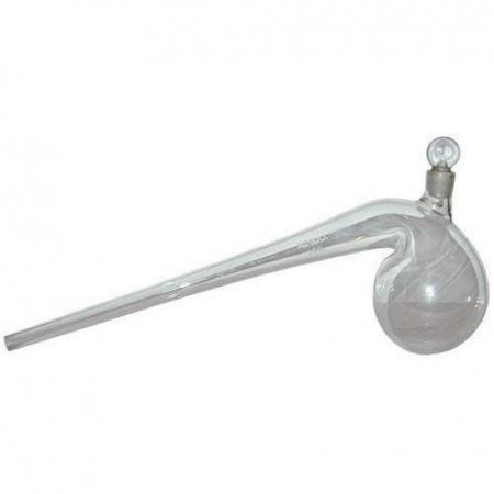 Реторта, 500 мл, стекл пришлиф., пробка сверху - В наличии