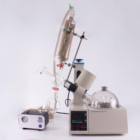 Ротационный (роторный) испаритель "МАЛЫШ" на 2 литра + Вакуумный водоструйный насос "5Drops 3A"