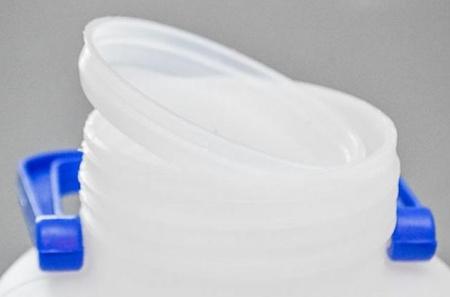 Бутыль с крышкой и ручкой, ПЭНД, 5000 мл, широкое горло, толстостенная, Kartell