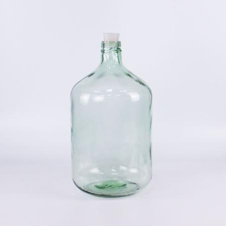 Стеклянная бутыль СССР, 10 л Зеленая