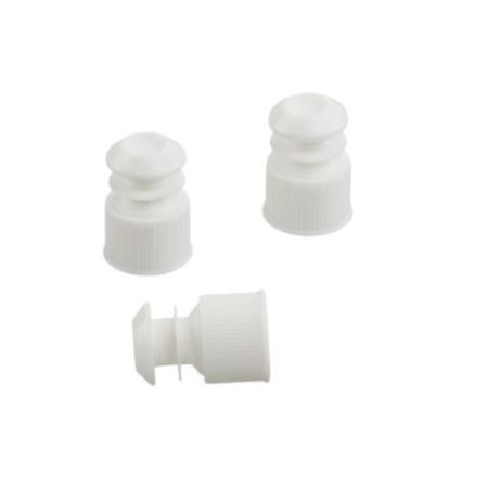 Пробки для пробирок диаметром 16 мм, пэт, белые, 500 шт/упак - В наличии