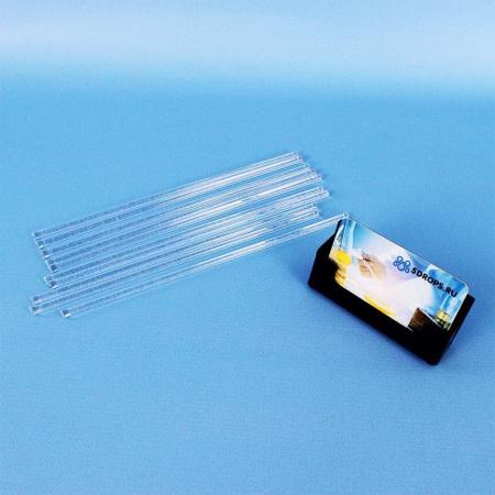 Палочка стеклянная, 220 мм, 10 шт/упак