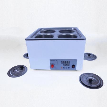 Водяная баня четырехместная 5drops-4D на 12 литров, с защитой от перегорания без воды