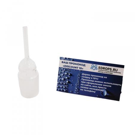 Переходник на шланг, Керн 29/32 трубка 6 мм Переходник на шланг, Керн 29/32 трубка 6 мм