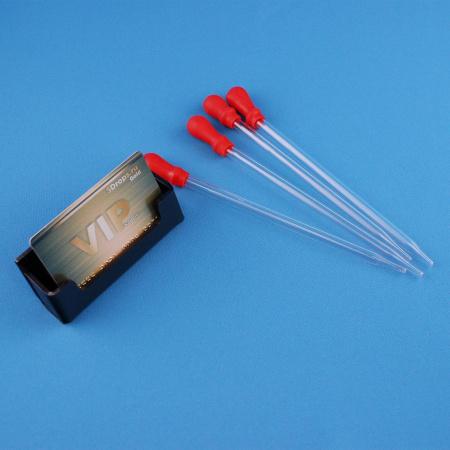 Пипетка капельная стеклянная 5drops, с резиновой грушей, длина 160 мм, 20 шт/упак