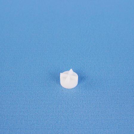 Якорь для магнитной мешалки ребристый односторонний диам.12 мм, высота 7 мм, фторопласт