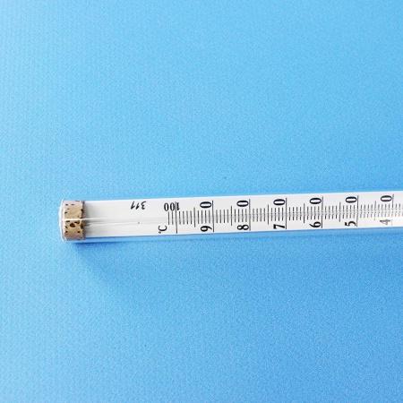 Термометр ТТЖ-П (0…+100)°С - 240/163 ц.д. 1., керосин, (ГОСТ 28498-90)