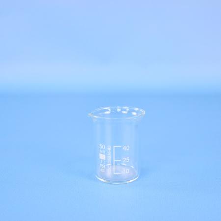 Стакан лабораторный низкий Н-1-50, 50 мл, с носиком (ГОСТ 25336-82) - В наличии