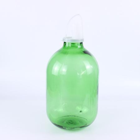 Банка 10 литров винная "Зелёная лоза" с винтовым горлом