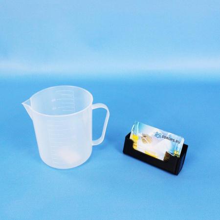 Мензурка (Стакан) с ручкой, 500 мл, полипропилен