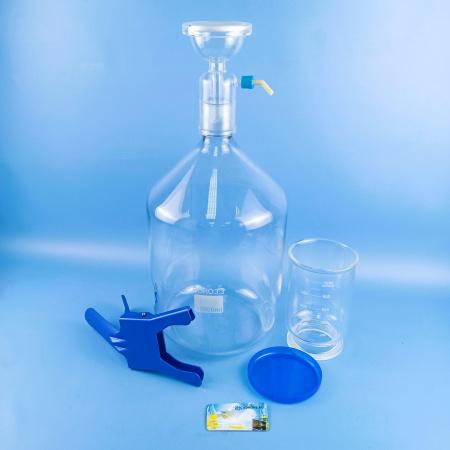 Система вакуумной фильтрации "MicroFilter-5Drops", приемная колба 10000 мл, с расширенной воронкой на 1000 мл