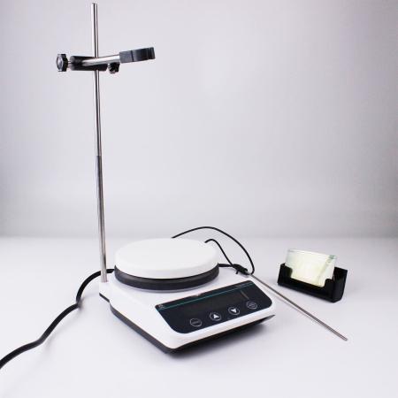 Магнитная мешалка с нагревом и точной установкой температуры 5drops-HSS-2 на 2 литра