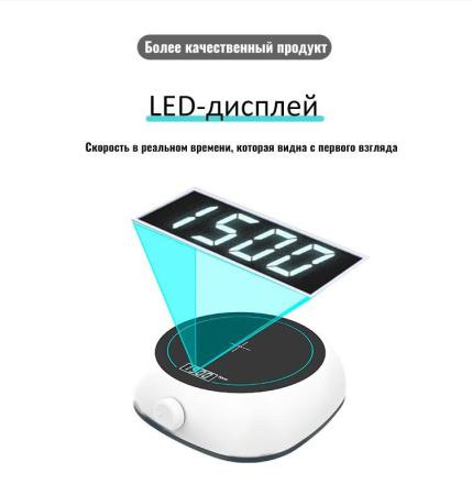 Мини магнитная мешалка c цифровым дисплеем, без нагрева 5Drops-MSS-2 на 2 литра