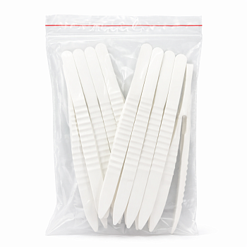 Пинцет нестерильный, АБС-пластик, длина 12,4 см, 10 шт/упак, Aptaca