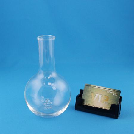 Колба плоскодонная 5drops П-2-500, 500 мл, стекло Boro 3.3, без шлифа