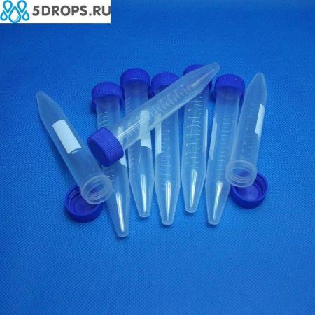 Пробирка коническая 10 мл, 17х121 мм, п/п, нестерил., с град-кой., с винт.,крышкой, M.Med, 100 шт/упак Пробирка коническая 10 мл, 17х121 мм, п/п, нестерил., с град-кой., с винт.,крышкой, M.Med, 100 шт/упак
