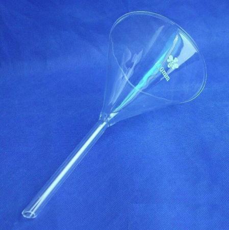 Воронка лабораторная, диаметр 150 мм, стекло, без шлифа
