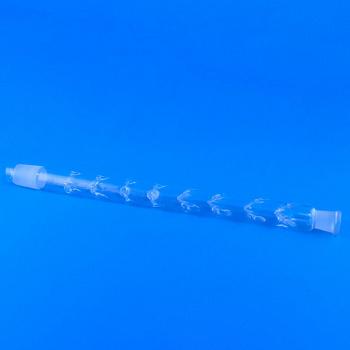 Дефлегматор (сухопарник), длина 300 мм, шлифы 29/32-19/26 Дефлегматор (сухопарник), длина 300 мм, шлифы 29/32-19/26