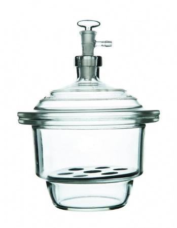 Эксикатор 1-240, 240 мм, с краном, светлое стекло - В наличии