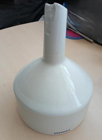 Уценка: Воронка Бюхнера, диаметр 180 мм, скол - В наличии