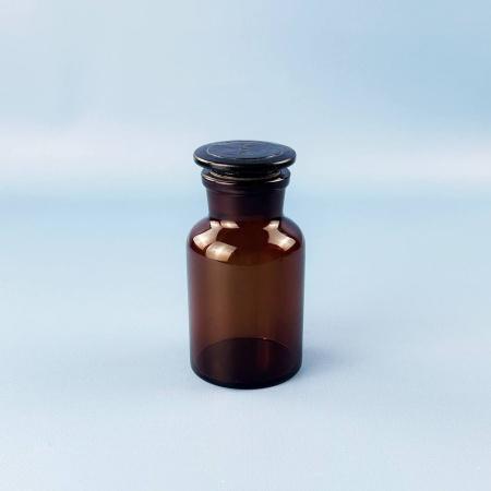 Склянка (штанглас) 5drops, 250 мл, темное стекло, с притёртой пробкой, широкое горло - В наличии