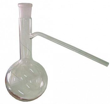 Колба Вюрца для перегонки, КП-1-1000, 1000 мл, шлиф 29/32