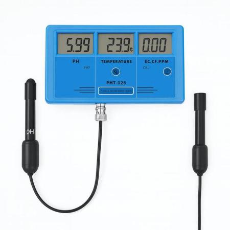 Электронный pH-метр KL-026, pH 0-14 - В наличии