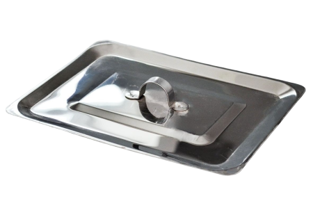 Крышка для лотка прямоугольного нерж. 200х150х25мм - В наличии