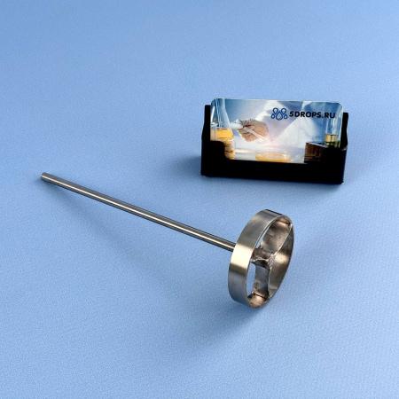 Мешальник для верхнеприводных мешалок, круглый, нержавеющая сталь, 200 мм