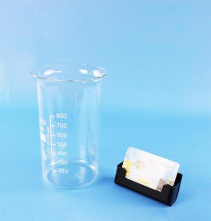 Стакан лабораторный высокий В-1-1000, 1000 мл, с носиком (ГОСТ 25336-82)