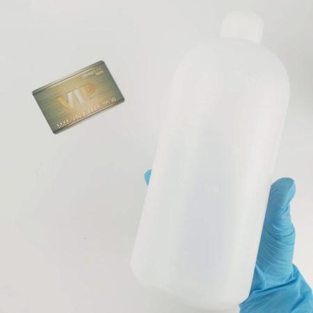 Бутылка, 1000 мл, ПЭ, с винтовой крышкой и прокладкой, 1 шт/упак