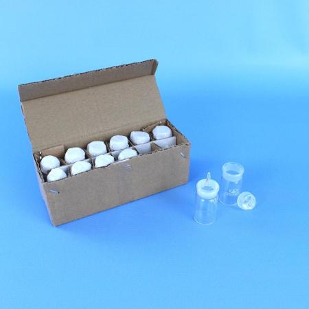 Стаканчик для взвешивания высокий (бюкс) СВ 25/45 мм, диаметр 25 мм, высота 45 мм, 12 шт/упак