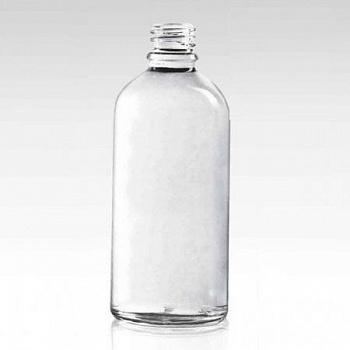 Флакон для капель 100 мл светлое стекло,70 шт, Din18, без крышки Флакон для капель 100 мл светлое стекло,70 шт, Din18, без крышки