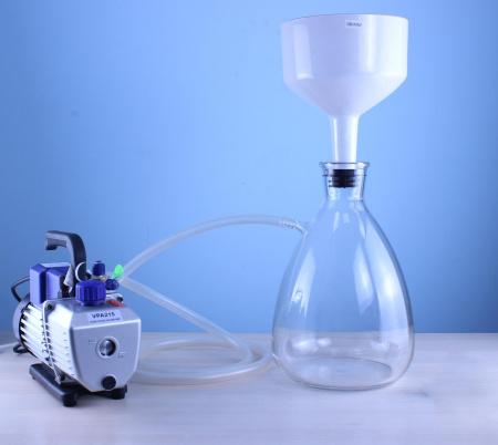 Вакуумная установка для фильтрования "Струя-1" насос VPA 215, Воронка 180мм, Колба 5л - В наличии