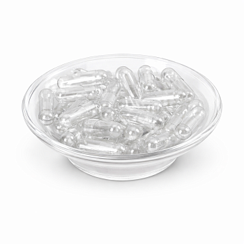Капсулы №0, кишечнорастворимые, прозрачные, 100 000 шт/короб