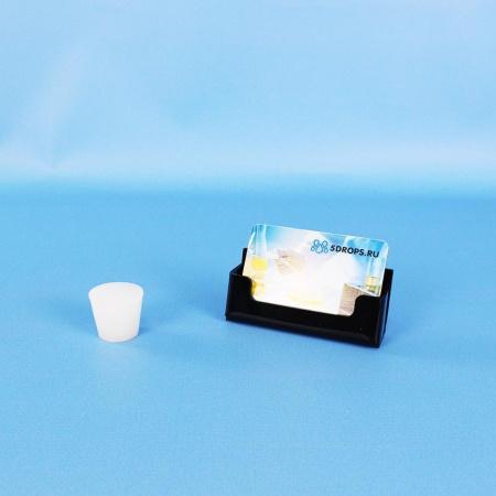 Пробка силиконовая конусная № 6, 32/26 мм, под шлиф 29/32 мм