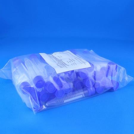 Пробирка коническая 10 мл, 16х103 мм, п/п, стерил., с град-ой., с винт.,крышкой, Gr.Med, 50 шт/упак - В наличии