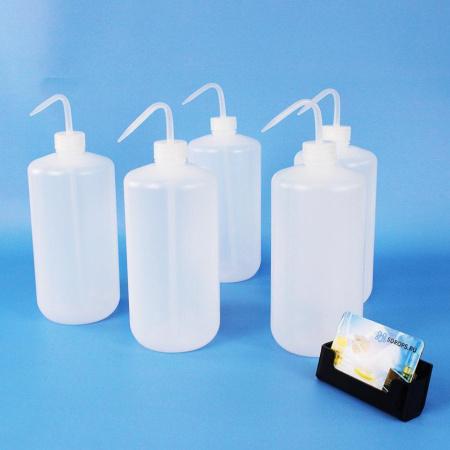 Промывалка с белой крышкой, 1000 мл, 5 шт/упак