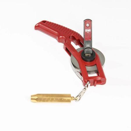 Рулетка 30 метром, с латунным лотом на 0,305 кг, для измерения уровня нефти и нефтепродуктов - В наличии