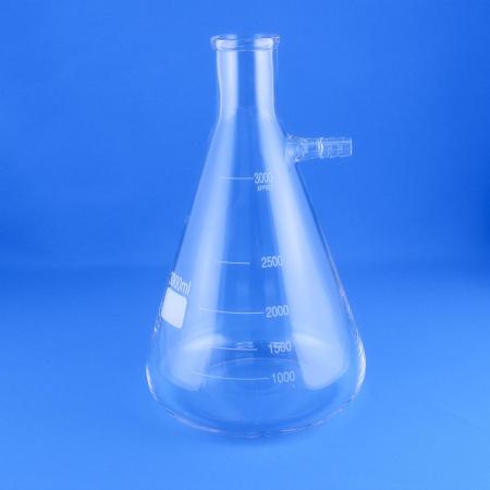 Колба Бунзена 5drops, 3000 мл, стекло Boro 3.3, без шлифа - Под заказ